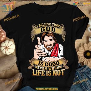 Believe in Jesus Christmas Tee, Family Christmas Shirt Ideas