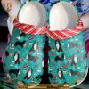Bernese Mountain Christmas Pattern Crocs, Funny Xmas Gifts for Everyone