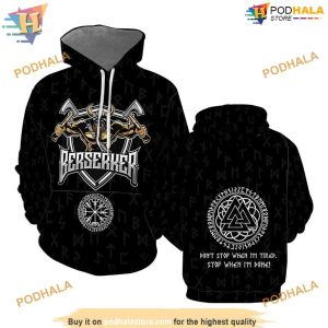Berserker Champion All Over Printed 3D Hoodie Sweatshirt
