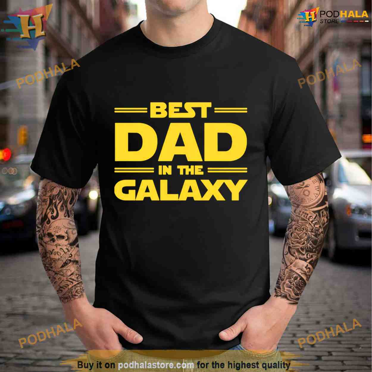 Best Dad in The Galaxy Star Wars Shirt For Women Men Best Dad in The Galaxy Star Wars Shirt For Women Men