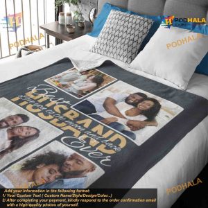 Best Husband Ever Fleece Blanket Gift for Spouse Customized Home Decor 2