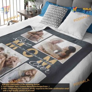 Best Mom Ever Photo Blanket Christmas Gift Fleece or for Mom 2