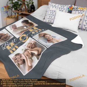 Best Mom Ever Photo Blanket Christmas Gift Fleece or for Mom 3