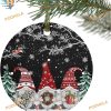 Black Gnomes 2023 Ornaments, Personalized Family Christmas Ornaments, Xmas Gift