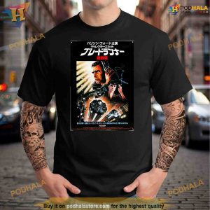 Blade Runner Japanese Movie Vintage Shirt For Women Men