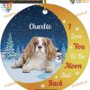 Blenheim Spaniel 2023 Personalized Christmas Ornament, Puppy Owner Gift