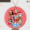 Bluey & Friend Dog Christmas Ornament, Personalized 1st Christmas Ornaments