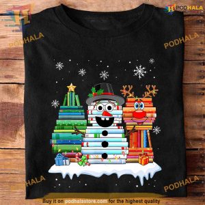 Book Snowman Christmas Shirt, A Special Family Christmas Shirt Ideas