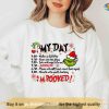 Booked for Grinchmas Funny Christmas Sweatshirt, Grinch Family Shirt, Grinch Xmas Gift