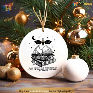 Bookish Christmas Decor Reader Christmas Tree Ornaments 2
