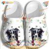 Border Collie Dog Flower Crocs Shoes, Perfect Funny Xmas Gifts for Dog Lovers