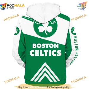 Boston Celtics Basketball 3D Hoodie Trending Sports Sweatshirt 2