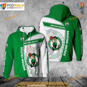 Boston Celtics Basketball Fans 3D Hoodie Trending Apparel 2