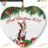 Boston Terrier First Christmas Ornament 2023, Personalized Pet Lover Gift