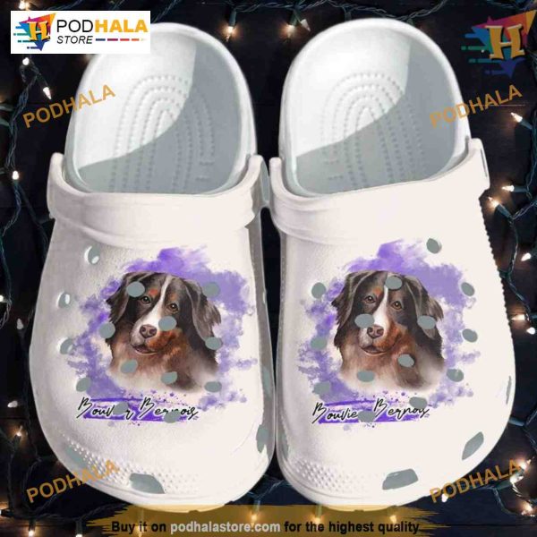 Bouvier Bernois Dog Cute Shoes Crocs, Funny Christmas Ideas