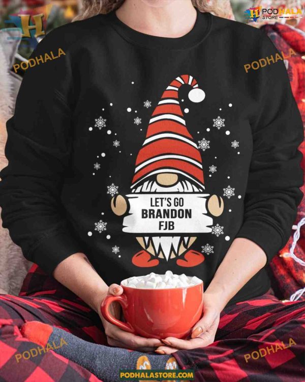 Brandon Garden Gnomie Christmas Shirt, Matching Family Xmas Shirt