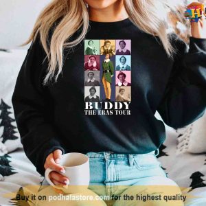 Buddy The Era Tour Sweater, Christmas Elf Sweater, TS Era Tour Elf Shirt