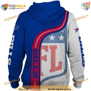 Buffalo Bills 3D Hoodie NFL Pullover Mens Sweatshirt for Fans 2