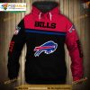 Buffalo Bills 3D Skull Zip Hoodie, Men's Pullover Sweatshirt