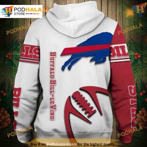 Buffalo Bills Hoodie 3D Graphic Balls Affordable Buffalo Bills Merch 2
