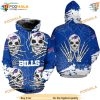 Buffalo Bills Hoodie Skull Halloween, Graphic Buffalo Bills Apparel