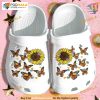 Butterfly Sunflower Be Kind Crocs, Sunflower Autism Awareness, Funny Xmas Gifts