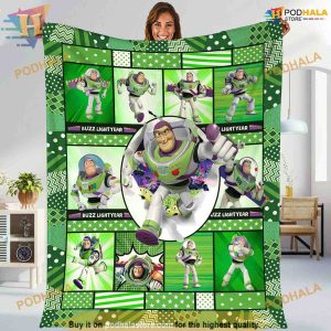 Buzz Lightyear's Birthday Adventure Toy Story Blanket