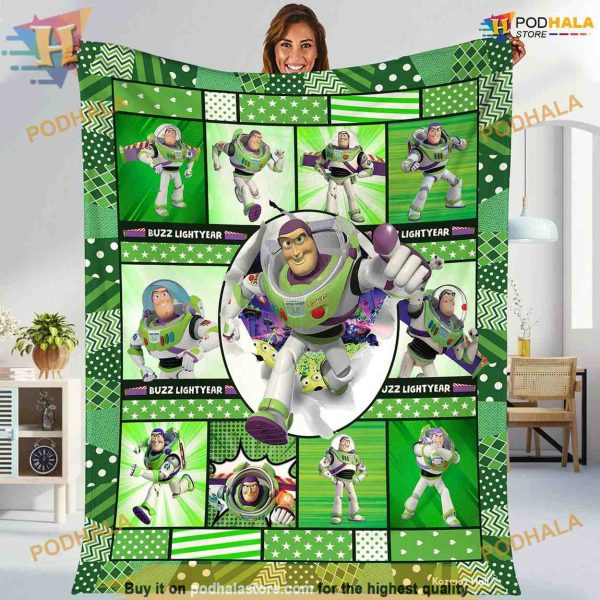 Buzz Lightyear’s Birthday Adventure Toy Story Blanket