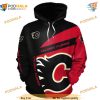 Calgary Flames Hooded 3D Hoodie, Trending Long Sleeve Fanwear