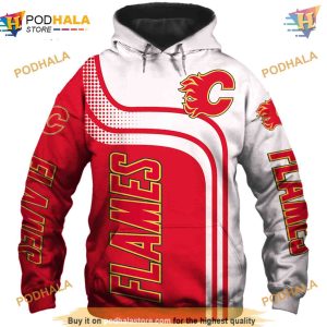 Calgary Flames Pullover 3D Hoodie Trending Sweatshirt Gift 1