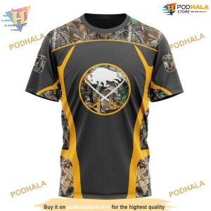 Camo Hunting Buffalo Sabres Personalized NHL Hoodie 3D Gear 3