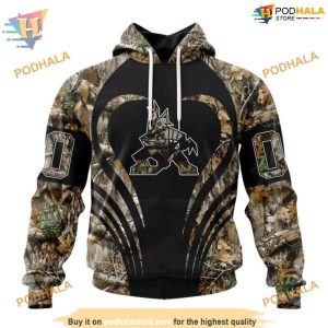 Camo Hunting Special NHL Arizona Coyotes Hoodie 3D Arizona Coyotes Outdoor Apparel 1