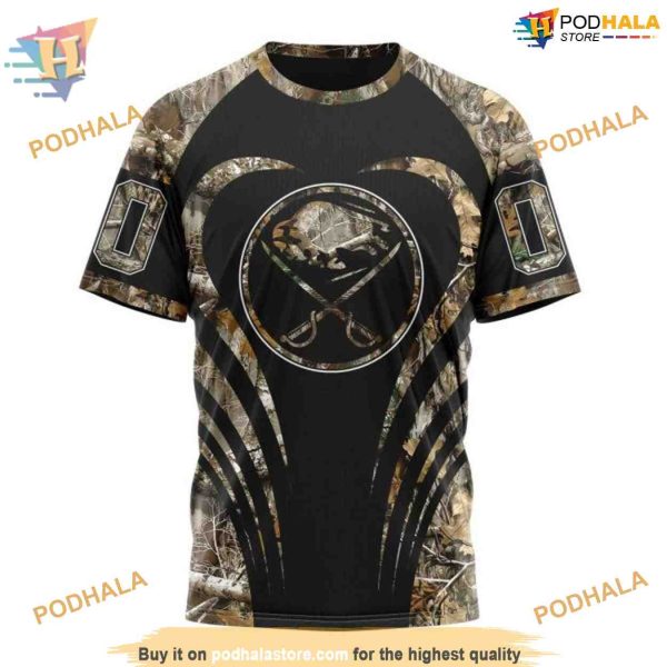 Camo Hunting Special NHL Personalized Buffalo Sabres Hoodie 3D Design