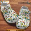 Camping Car Guitar Tent Pine Tree Crocs, Creative Christmas Gifts for Campers