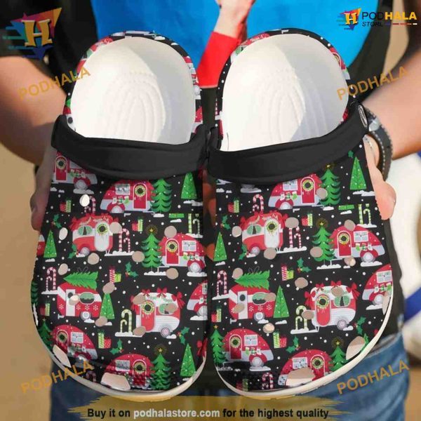 Camping Christmas Crocs Clog, Creative Christmas Gift Ideas