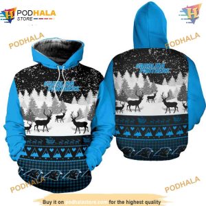 Carolina Panthers Hoodie 3D, Perfect for Xmas, NFL Carolina Panthers Apparel