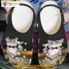 Cat And Wine Crocs, Luxury Cat Lover Bartender, Funny Christmas Crocs