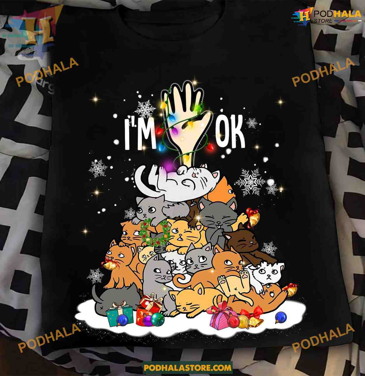 Cat Christmas Tree Gift Xmas Shirt, Best Family Christmas Gifts Cat Christmas Tree Gift Xmas Shirt, Best Family Christmas Gifts