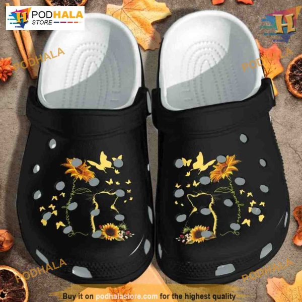 Cat Sunflower Crocs, You Are My Sunshine, Creative Christmas Gift Ideas