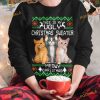 Cats Ugly Christmas Shirt Tee, Matching Family Xmas Shirt