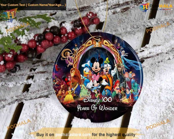 Century of Disney Magic Ornament, 2023 Ornament Celebrating Disney’s Wonder
