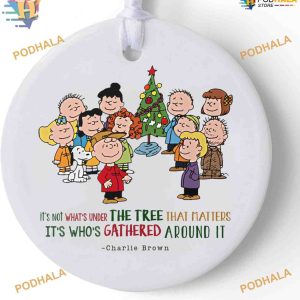 Charlie Brown & Friends Ornament, Family Christmas Tree Decor, Heartwarming Keepsake