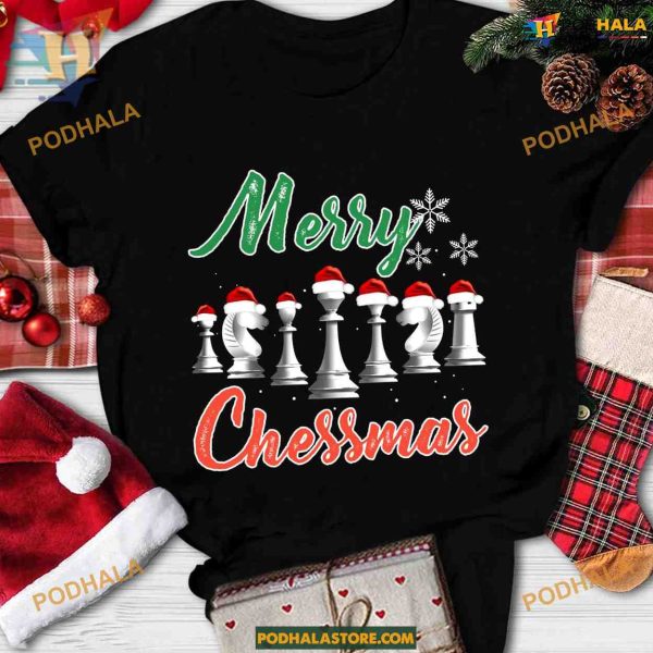 Chessmas Ugly Christmas Shirt, Family Funny Christmas Shirt