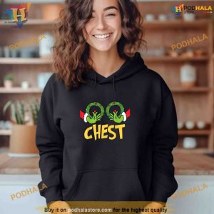 Chest Nuts Christmas Funny Matching Couple Chest Nuts Shirt Hoodie