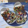 Chicken Art Rooster & Hen Crocs, Floral Design, Perfect for Chicken Fans