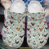 Chicken Breeds White Sole Crocs, Stylish Classic Clog Shoes