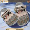Chicken & Christmas Pattern Crocs, Ideal for Chicken Enthusiasts, Festive Design