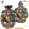 Chicken Native Pattern 3D Funny Christmas Hoodie, Funny Xmas Gifts
