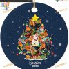 Chicken Themed Custom Christmas Ornament 2023, Farmer Life Chickmas Gift
