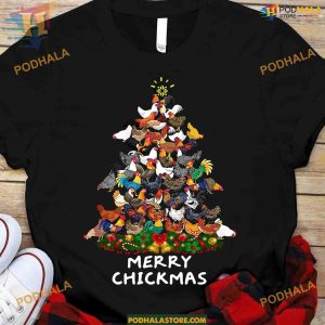 Chickmas Chicken Christmas Shirt, Family Christmas Shirt Ideas